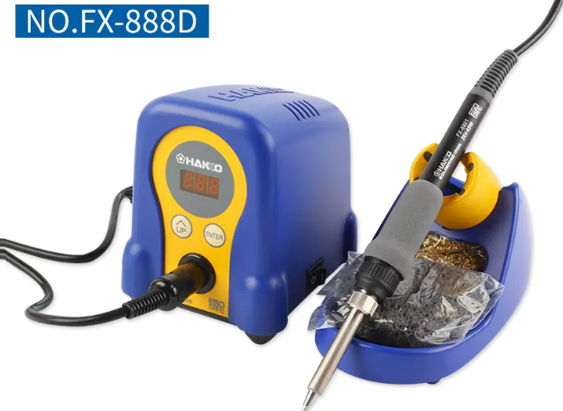 HAKKO 电焊台 FX-888D-220V：日本白光公司的数显调温电焊台