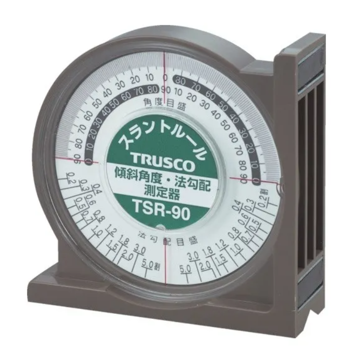 日本TRUSCO TSR-90斜度尺：测量角度和坡度的专业工具