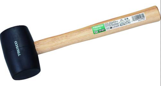 日本TRUSCO橡胶锤TGH-10：一款适用于轻工作和建筑工作的手工具